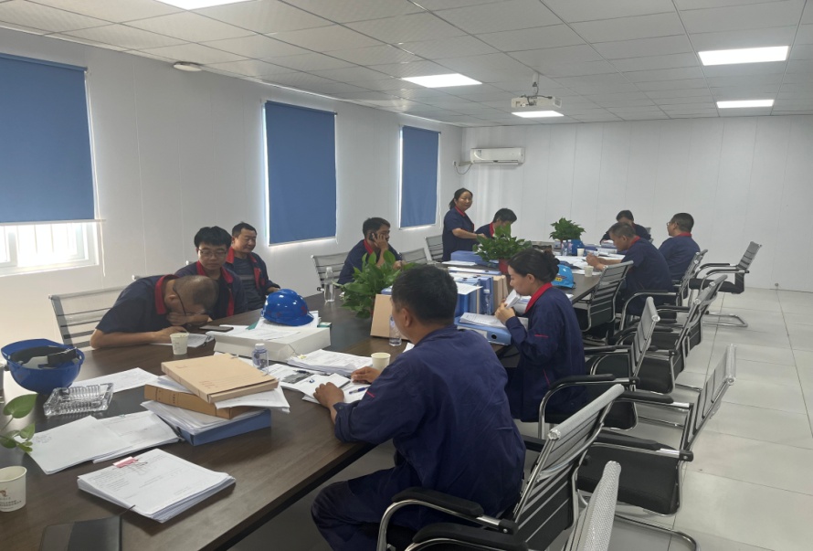 公司開(kāi)展年度質(zhì)量、環(huán)境、職業(yè)健康安全管理體系內(nèi)審工作