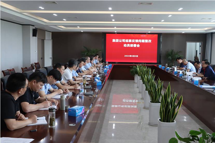 公司召開集團(tuán)公司巡察反饋問題整改動(dòng)員部署會