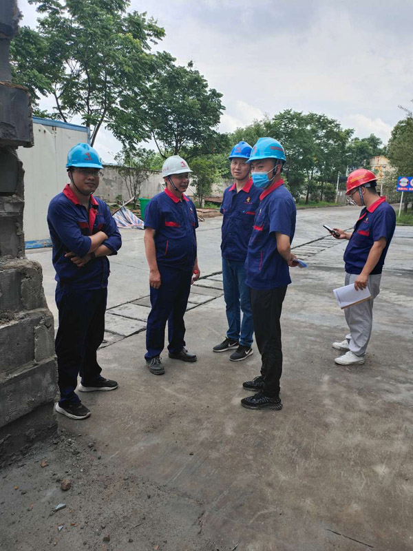 公司開展二季度安環(huán)、消防、防汛綜合大檢查