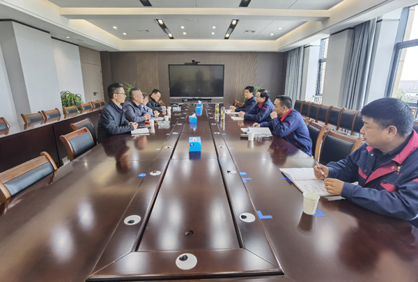 葛洲壩集團(tuán)、中鐵十四局集團(tuán)到公司調(diào)研